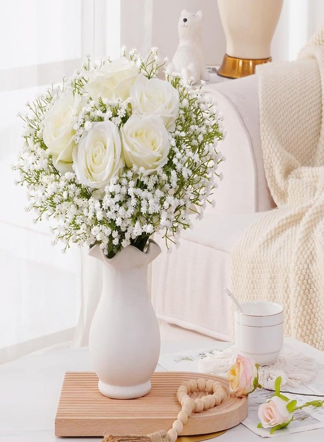 ABAJI Babys Breath Artificial Flowers Gypsophila Real Touch Flowers for Wedding Party Home Garden Decoration - Image 5