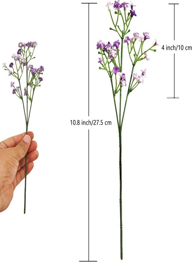 ABAJI Babys Breath Artificial Flowers Gypsophila Real Touch Flowers for Wedding Party Home Garden Decoration - Image 2