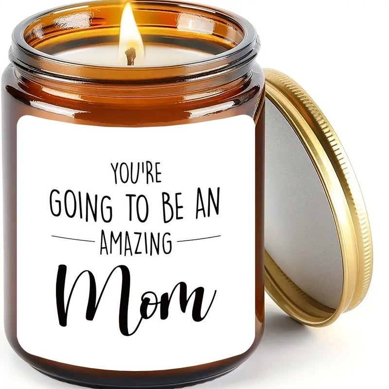 8 Pcs Sunproof Vinyl Candle Sticker Labels Best Mom Gift for New Moms - Image 2