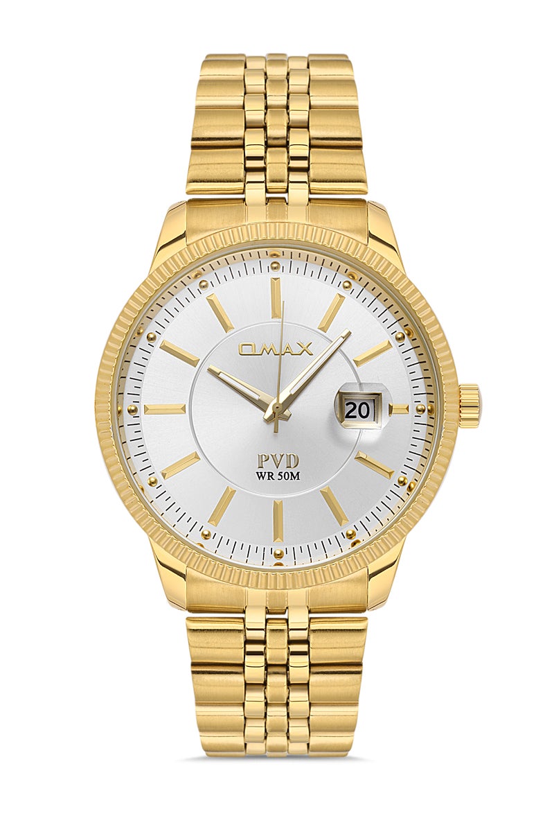 OMAX Men's Wrist-Watch | Analog | Stainless Steel Band | Elegant Design - Image 1