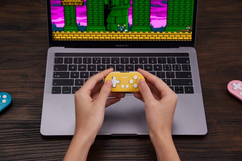 Nargos 8Bitdo Zero 2 Bluetooth Key Chain Sized Mini Controller for Nintendo Switch, Windows, Android and macOS (Yellow Edition) - Image 4