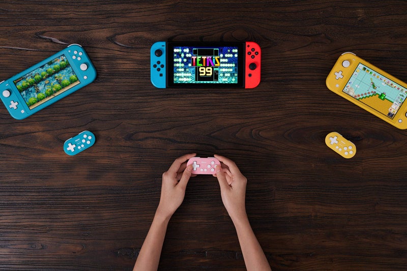 Nargos 8Bitdo Zero 2 Bluetooth Key Chain Sized Mini Controller for Nintendo Switch, Windows, Android and macOS (Yellow Edition) - Image 3