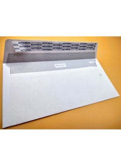 Hispapel Hispapel Envelopes Size 10 Auto Seal Security Imprint Bright White Color 115 x 225 MM Pack of 50  - Image 4