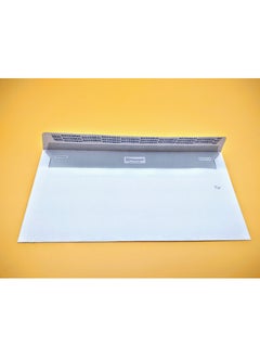 Hispapel Hispapel Envelopes Size 10 Auto Seal Security Imprint Bright White Color 115 x 225 MM Pack of 50  - Image 2