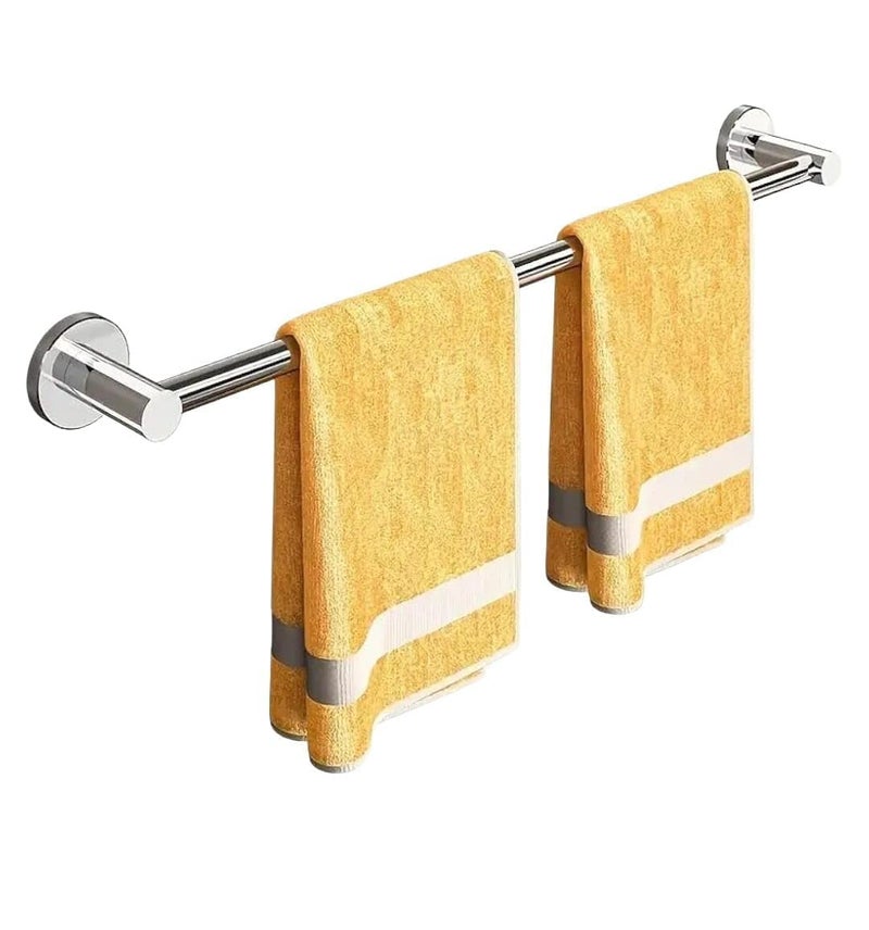 SVDK Cruze Heavy Steel Towel Rod 24 INCH 24 inch 2 Bar Towel Rod | Stainless Steel Towel Holder - Pack of 1 - Image 1