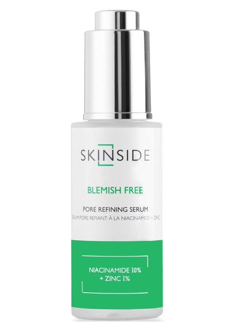 Skin Side Serum Blemish Free Pore Niacinamide + Zinc - 25 Ml