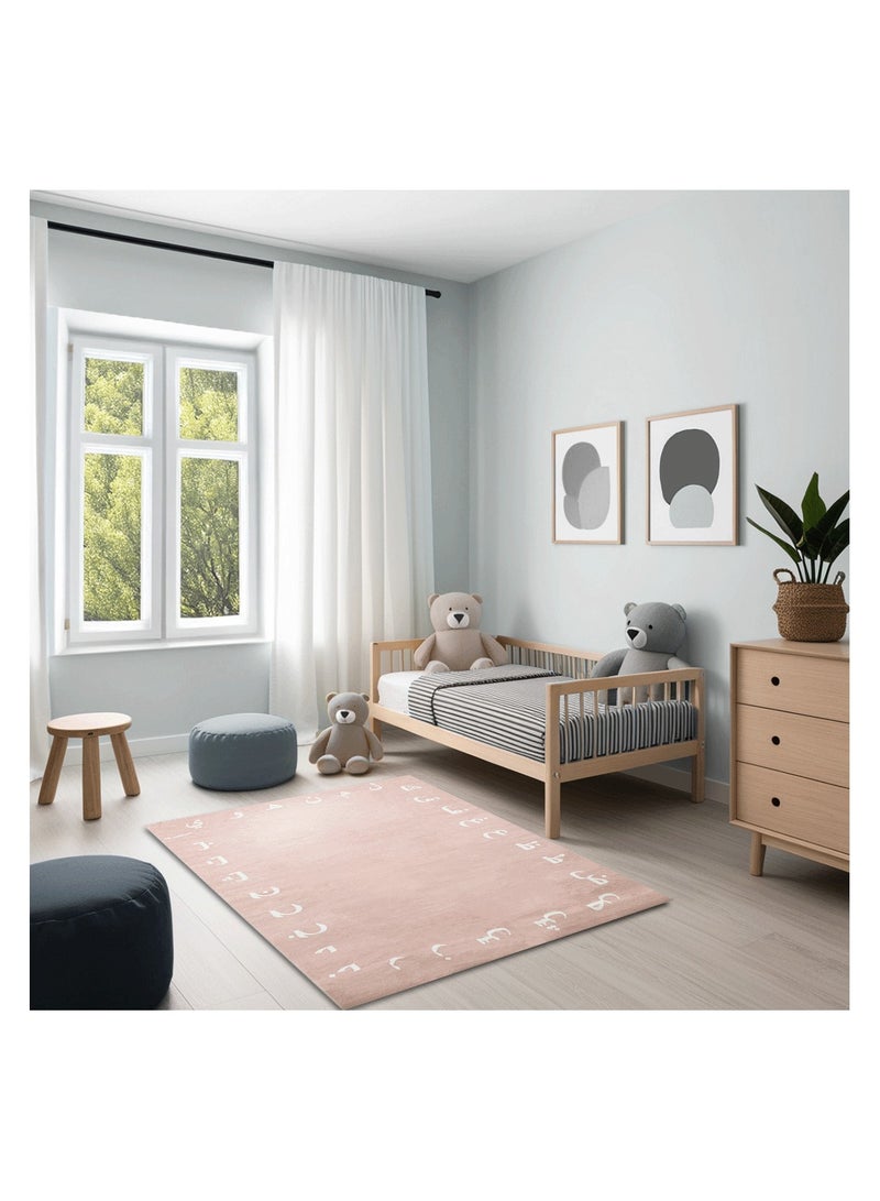 Alkaffary Carpet Miral Luxurious details that elevate your space Size 1.60x1.60 , Color Pink