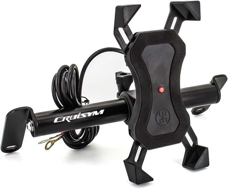 QASULER Motorcycle Phone Holder for SYM Models