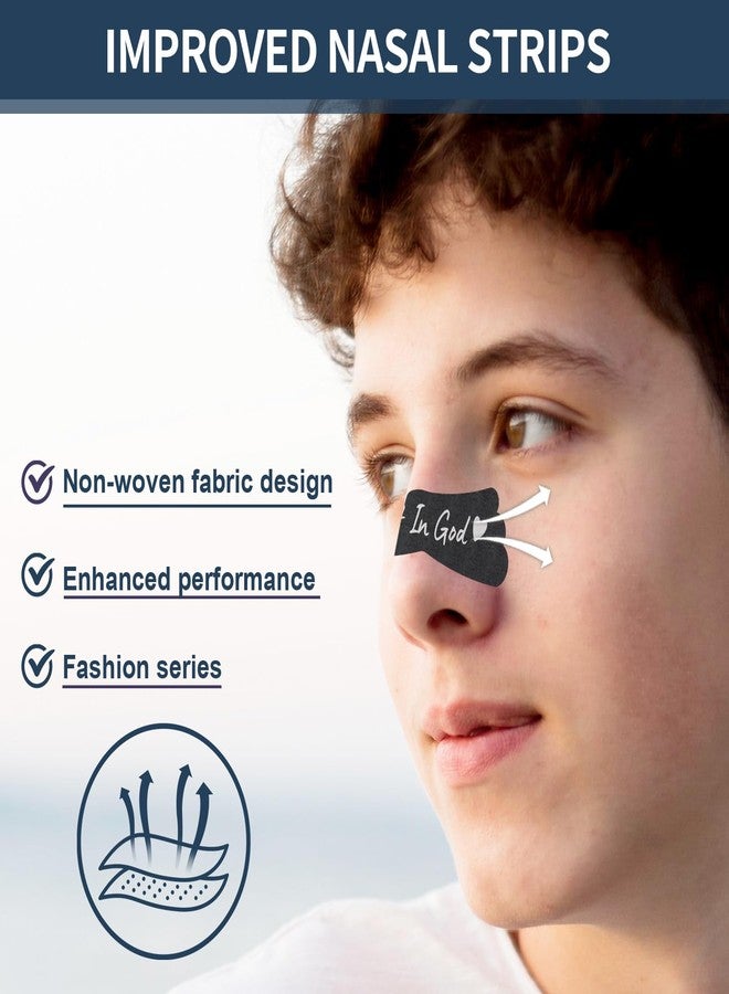 UPMOSTEK Nasal Strips for Snoring - Extra Strength Nose Strips for Breathing - Nose Tape for Sport, Work and Sleep - Anti Snoring Strips Help Stop Snoring(Black-32PCS) - Image 5