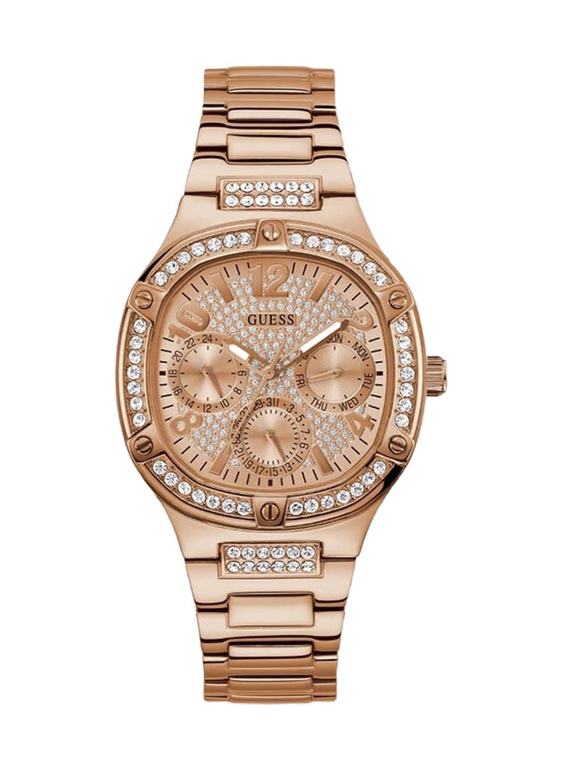 GUESS Duchess Women's Rose Gold Square Dial Analog Watch GW0558L3 - 40mm - Rose Gold  - Image 1