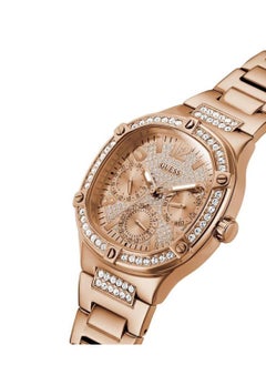 GUESS Duchess Women's Rose Gold Square Dial Analog Watch GW0558L3 - 40mm - Rose Gold  - Image 4