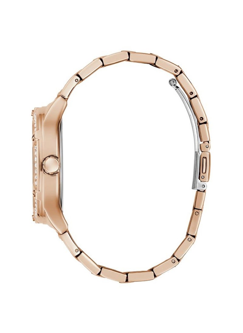 GUESS Duchess Women's Rose Gold Square Dial Analog Watch GW0558L3 - 40mm - Rose Gold  - Image 2