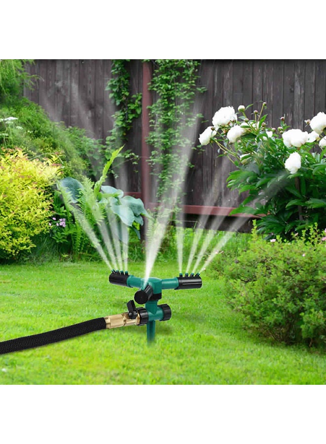 NIBEMINENT Automatic 360-Degree Rotating Garden Water Sprinklers Blue/Black  - Image 2