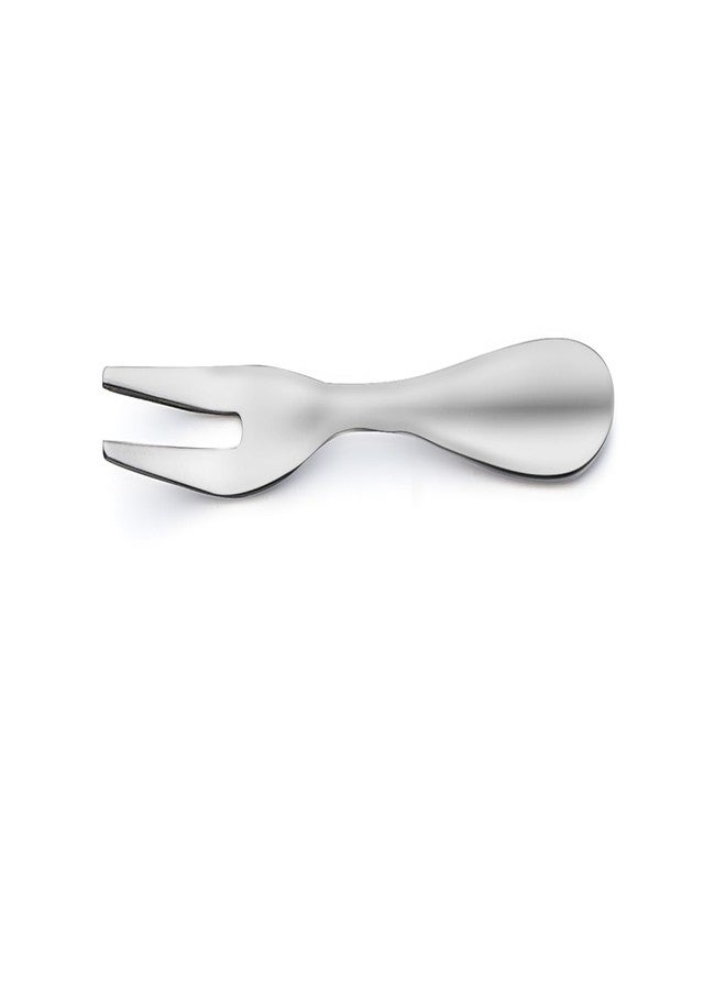 Petals Heavy Fruit Fork – Stainless Steel Dessert & Fruit Fork 11.5cm Length, Set of 12 (Silver) - Image 3