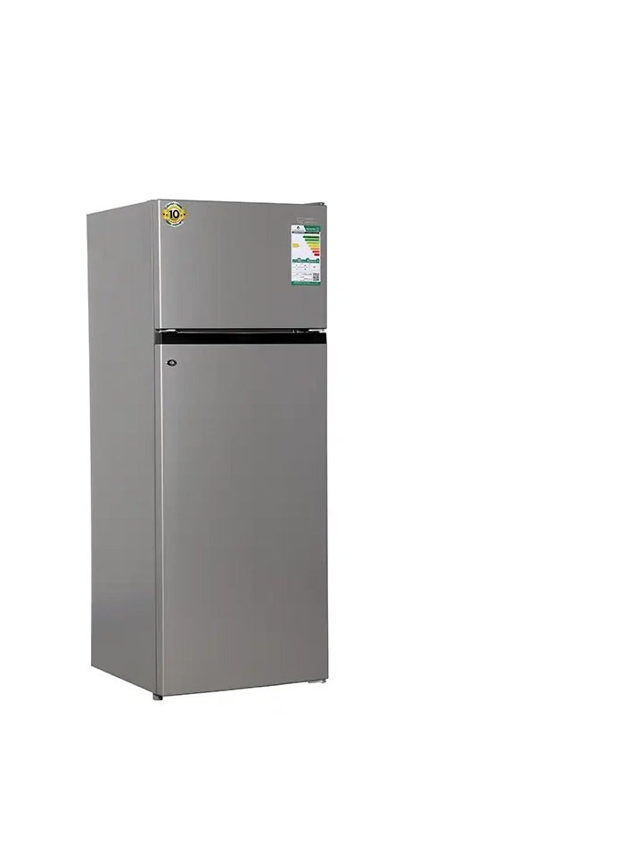 GENERAL SUPREME - General Supreme Top Mount 2doors Refrigerator, ICE-COOLING, (205Ltrs, 7.2CuFt) Silver, GSDF205S - Image 1