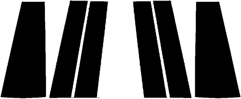 Rvinyl Rtrim Pillar Post Decal Trim for Honda Odyssey 2018-2022 - Matte Black - Image 3