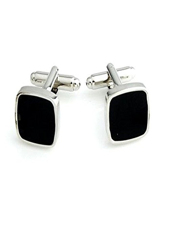 Peluche Onyx Stone Studded Cufflinks for Men - Image 2