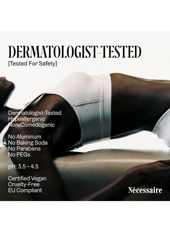 Nécessaire جل مزيل العرق - علاج سريري مزيل للروائح مع 5% حمض ألفا هيدروكسي، فيتامين B5 + فيتامين B3. التحكم في الروائح. بدون نتوءات. بدون تغير لون. مختبر من قبل أطباء الجلد. غير مسبب لانسداد المسام. 50 - Image 5