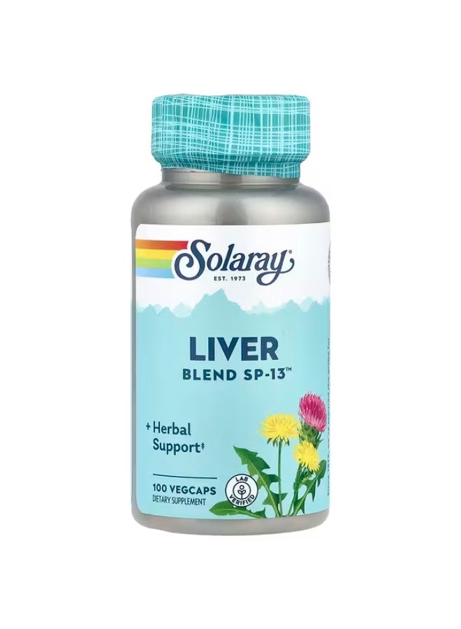 Solaray, Liver Blend SP-13™, 100 VegCaps