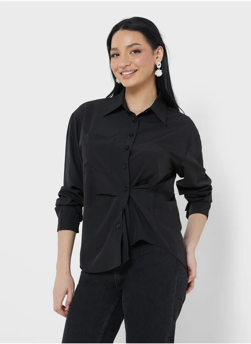 ايلا Sniched Waist Detail Shirt