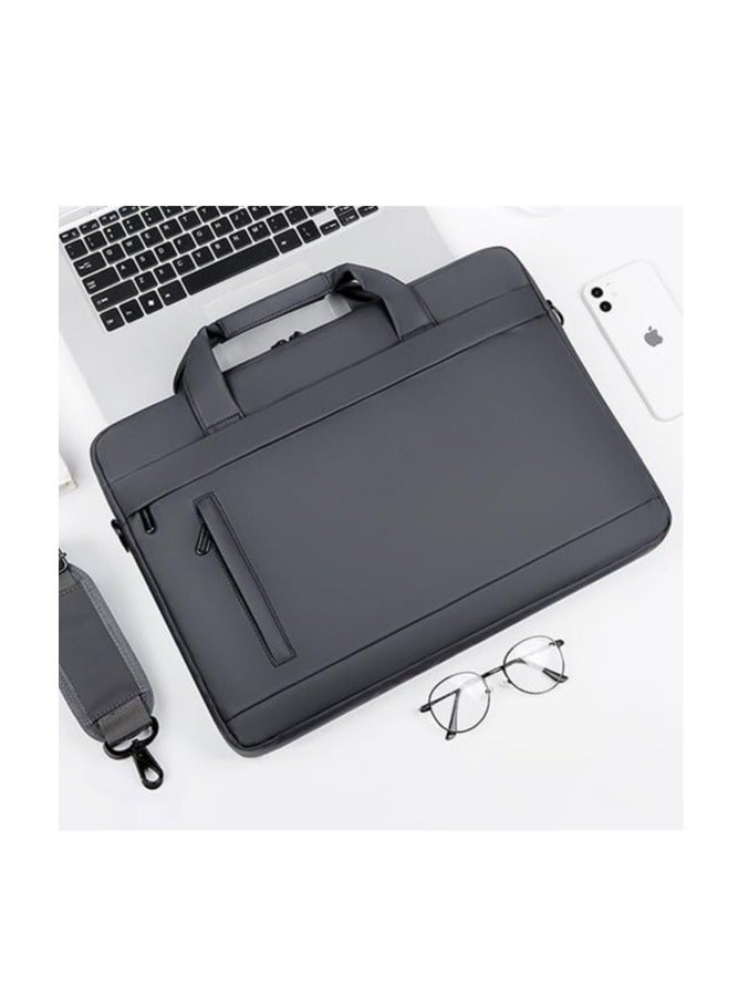 Arabest حقيبة مؤتمرات مكتبية بسعة كبيرة للرجال 15.6 بوصة مصنوعة من قماش أكسفورد - Image 4