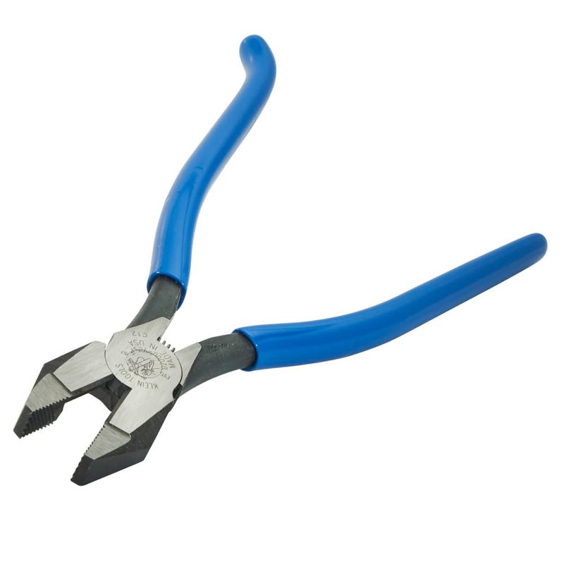 Klein Tools D2000-7CST Diagonal Cutters, Slim Head Linesman Pliers is Spring Loaded, Heavy-Duty Ironworker Pliers Cut ACSR, Screws, and More - Image 5