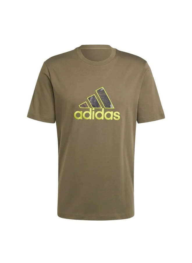 اديداس adidas GRFX TEE Green Originals Men T-SHIRTS