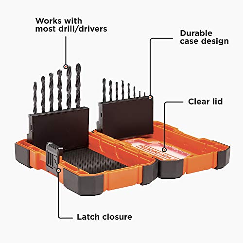 beyond by BLACK+DECKER Drill Bit Set, 14-Piece (BDA14BODDAEV) - Image 2