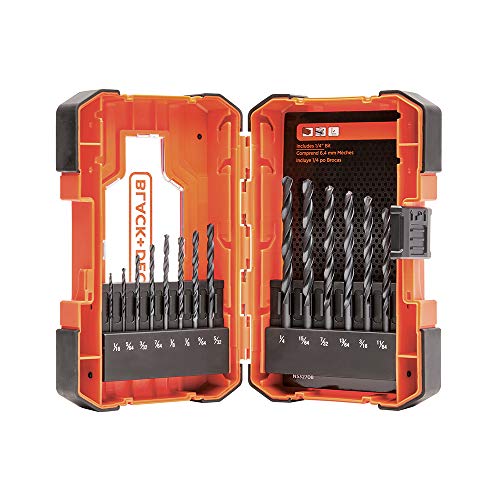 beyond by BLACK+DECKER Drill Bit Set, 14-Piece (BDA14BODDAEV) - Image 1