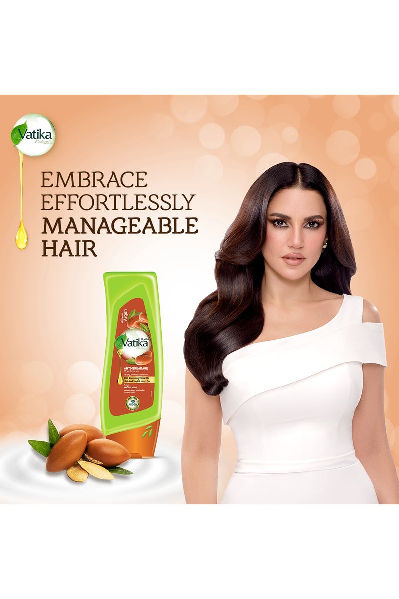 Vatika Naturals Moroccan Argan Anti-Breakage Shampoo Plus Conditioner - Image 5