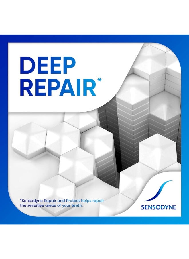 سنسوداين معجون أسنان سنسوداين المُبيّض المُتطوّر للترميم والحماية،  ٧٥ مل - Image 5