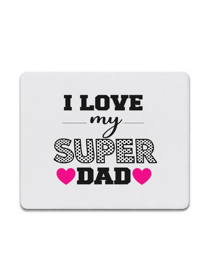 PRINTSHOP4ME Father's Day Mouse Pad - Father's Day Mouse Pad with Shortcut Reference Guide for Mac OS, Windows - Father's Day Design Printed Mouse Pad for PC, Laptop, Gaming - Gift for Father's Day - Image 1