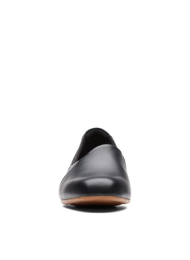 clarks Women Juliet Palm Loafer, Black Leather, 9.5 / 41 EU - Image 4