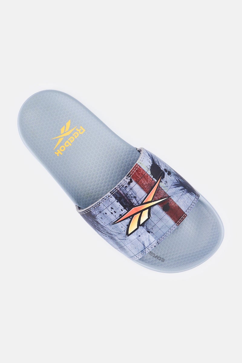 Reebok أحذية زلاجات كلاسيكية للأطفال الأولاد، رمادي - Image 4