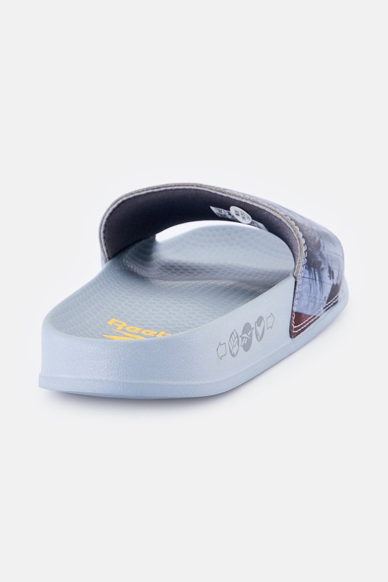 Reebok أحذية زلاجات كلاسيكية للأطفال الأولاد، رمادي - Image 3