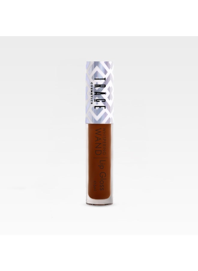 TRACE Whispering Wand Lip Gloss - Wiked Cocoa - Image 1