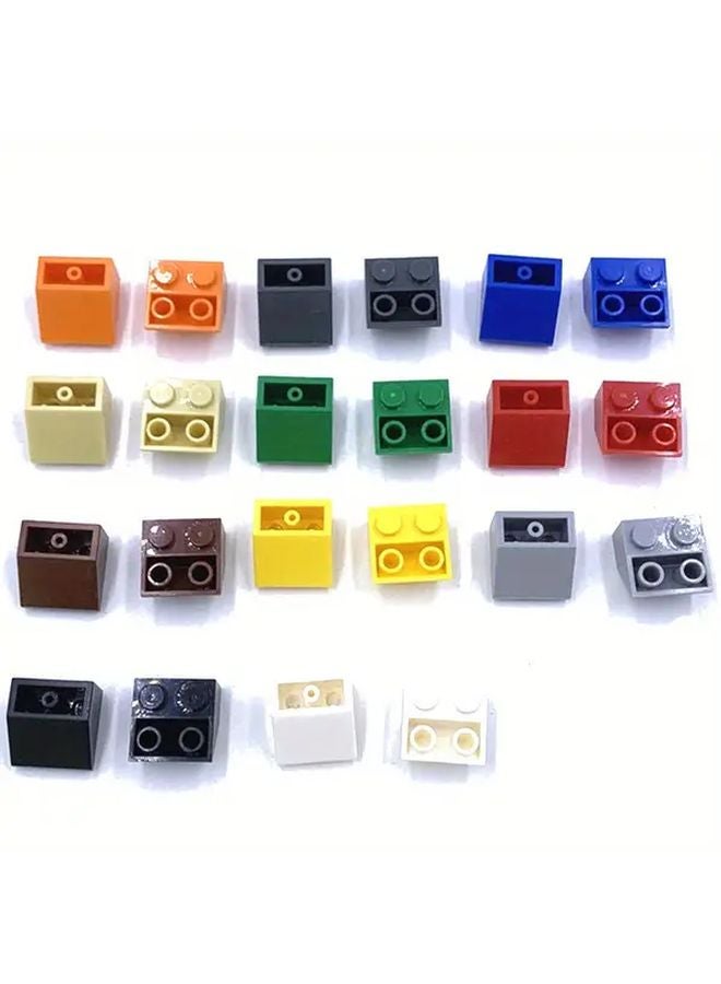 20pcs White 2x2 Slope Anti Bevel Bricks 45 Degree Inverted MOC Parts Compatible 3660 - Image 3
