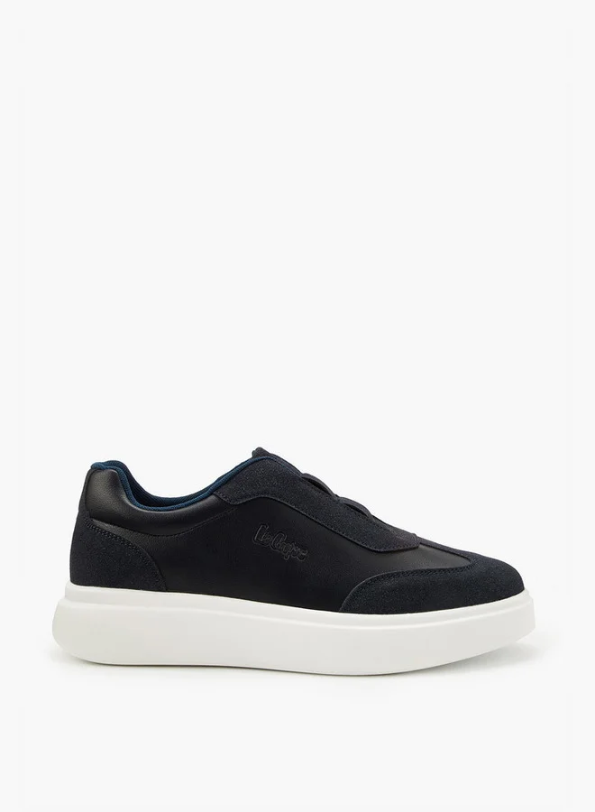 لي كوبر Men's Panelled Slip-On Loafers