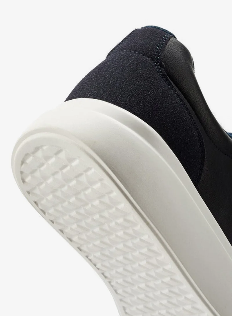 Lee Cooper NAVY Men's Panelled Slip-On Loafers for Men | Best Price UAE