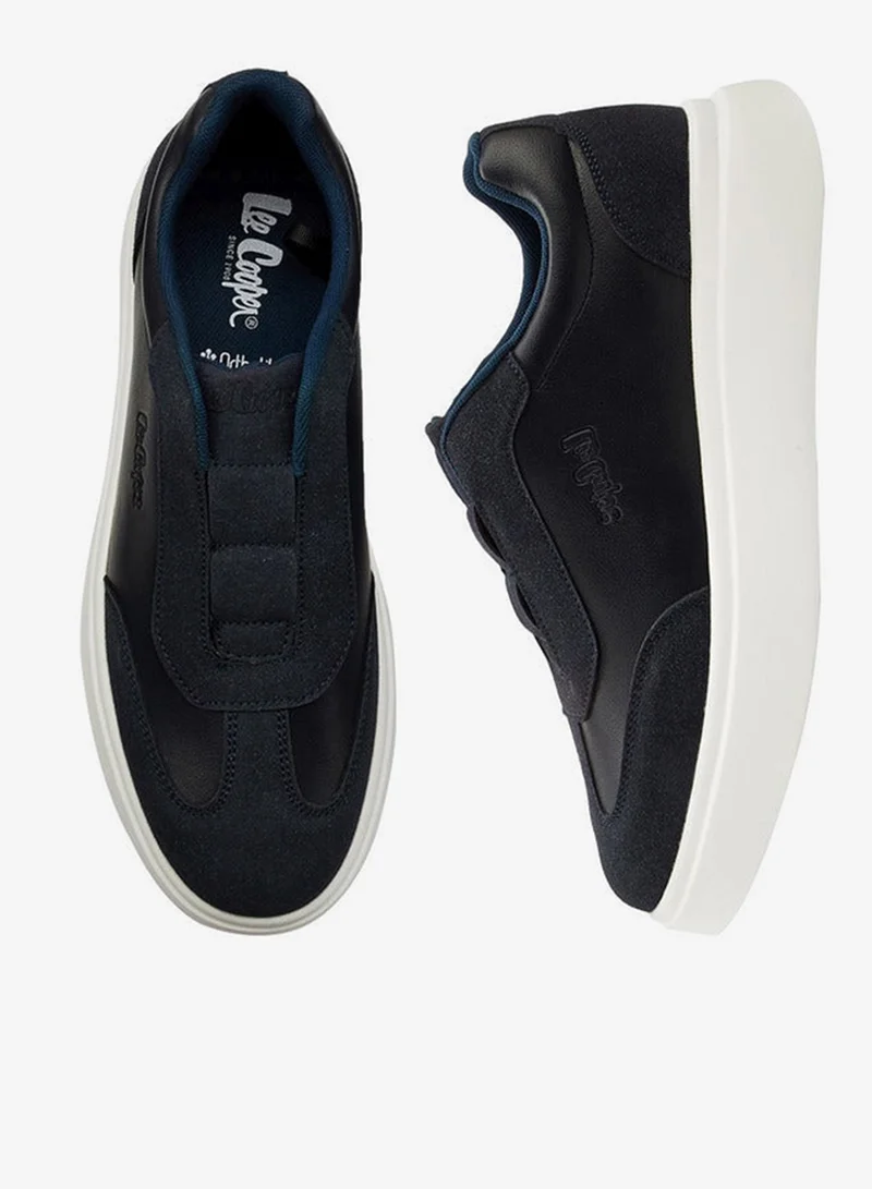 Lee Cooper Men's Panelled Slip-On Loafers