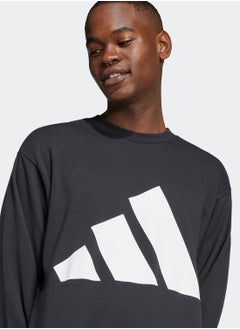Adidas Essentials Big Logo French Terry Sweatshirt  - Image 4