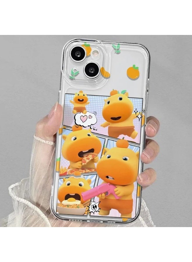 Apple iPhone 13 Capybara Creative Cartoon Cute Drop-Proof Phone Case