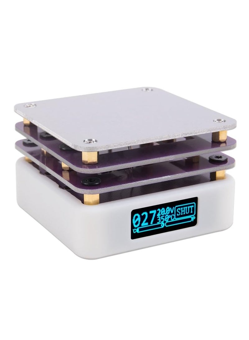 محطة إعادة العمل على التسخين المسبق SMD 20 فولت 65 واط مع شاشة LED لوحة PCB لحام إزالة اللحام لوحة تسخين لوحة تسخين كهربائية ذكية بدرجة حرارة ثابتة للكمبيوتر الصغير  - Image 1