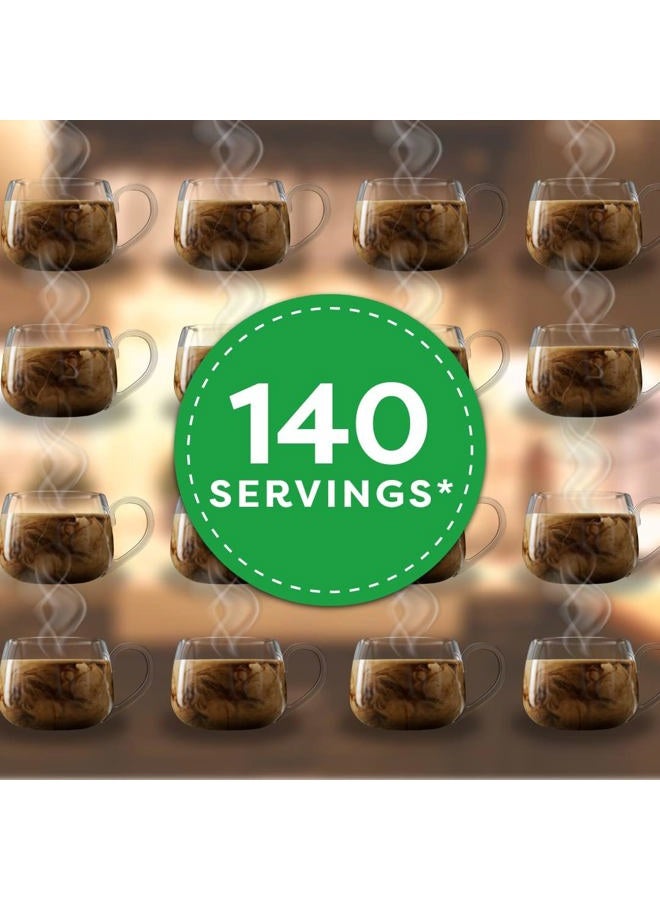 Coffee Mate كريم قهوة خالي من السكر بنكهة الشوكولاتة الكريمية، 10.2 أونصة - Image 3