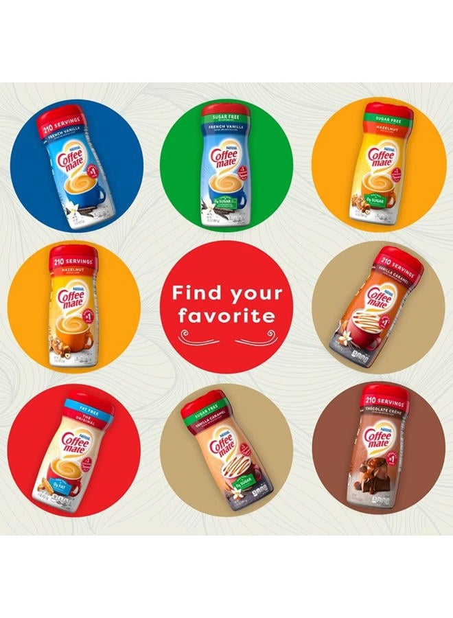 Coffee Mate كريم قهوة خالي من السكر بنكهة الشوكولاتة الكريمية، 10.2 أونصة - Image 5