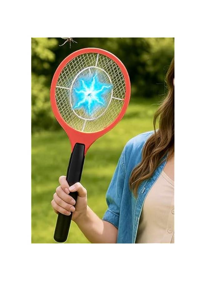 Generic Electric Mosquito Bat Small - 18cm x 46cm - Lightning Bat for Flies and Flying Insects for Home, Garden, Camping - Works with 2 AA Batteries (Not Included)  - Image 1