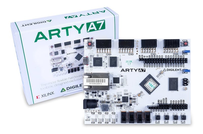 Digilent Arty A7: لوحة تطوير FPGA Artix-7 لصانعي الهوايات (Arty A7-100T) - Image 1