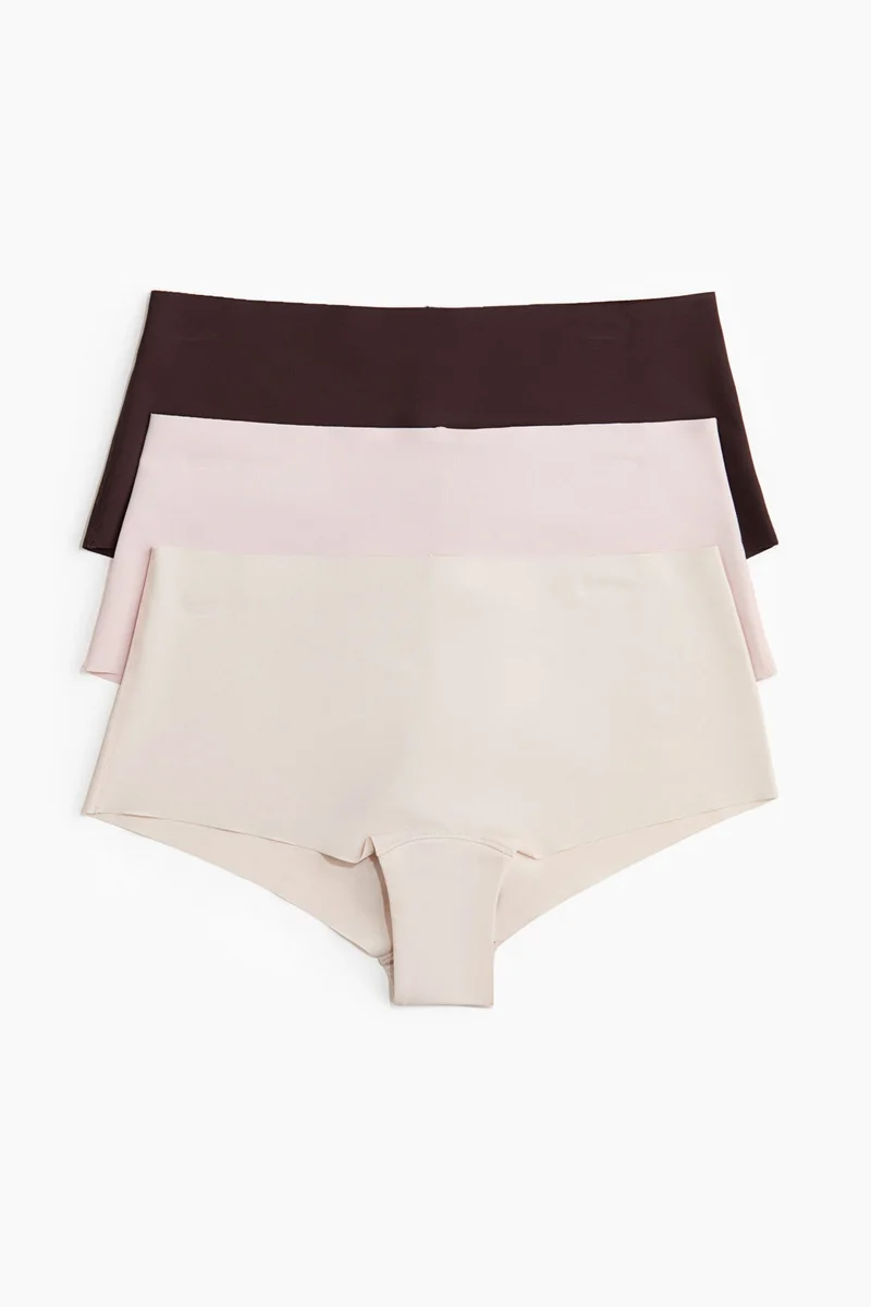 H&M 3-pack microfibre shortie briefs