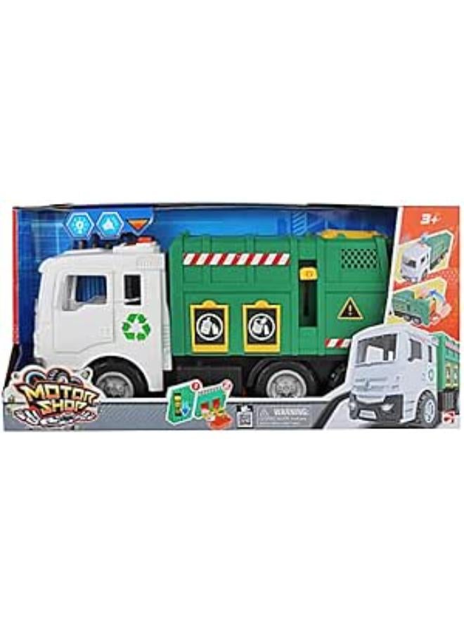 GTG TOYS LED Light and Powerful Sound Garbage Car