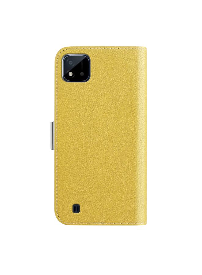 S-TOP Case For OPPO Realme C20 Candy Color Litchi Texture Leather Phone Case - Image 3